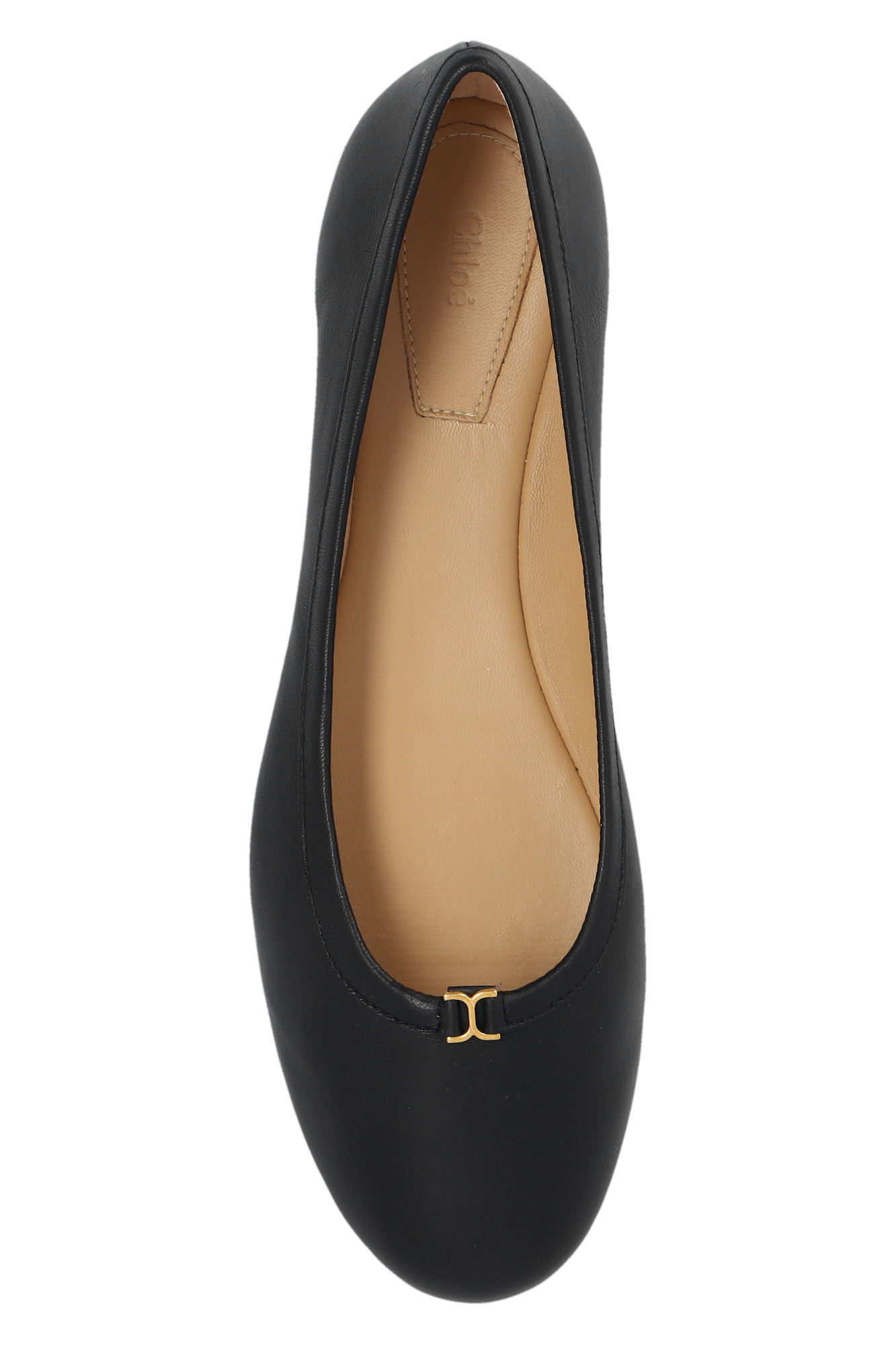 Chloe best sale black flats